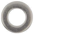Flat washer stainless steel A2 AISI 304 Unifix