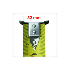 Tape measure Black Bull, self-locking Metrica