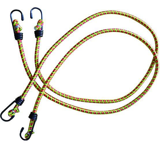 CORDE ELASTICHE SET 2PZ GANCI ACCIAIO 8X1000 MM Vigor