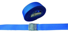 Simple straps, blue, with buckle, 25Mm 2,5 M, Vigor