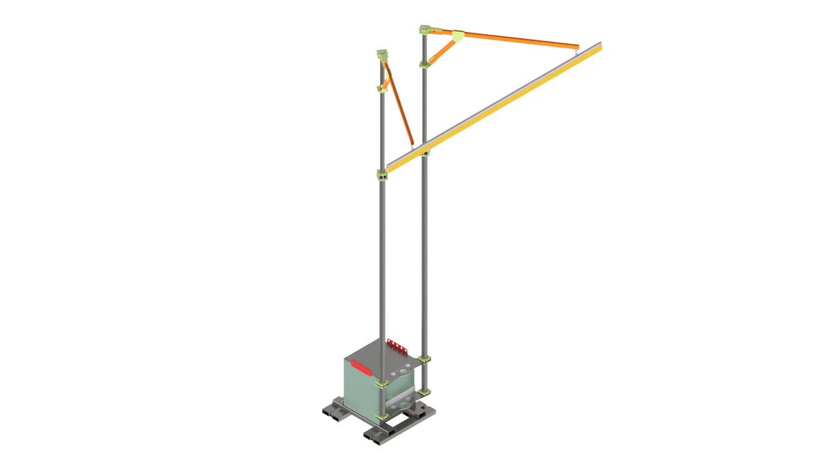 Ancoraggio ANALOG PRO RAIL Irudek
