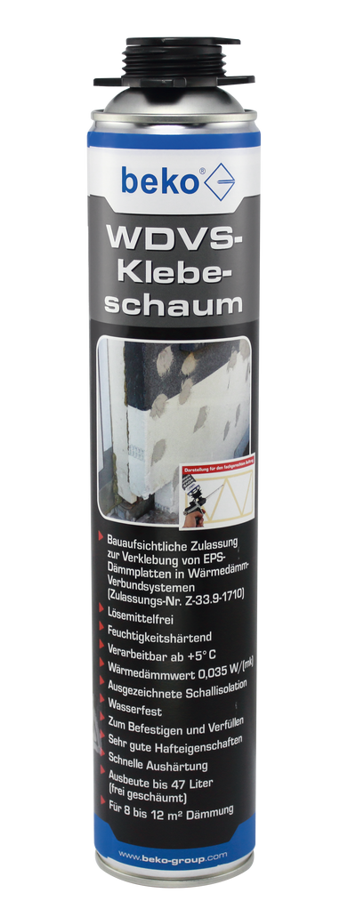 Schiuma WDVS-colla per sistemi d'isolamento per pistola - immagine 1