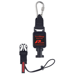 Retractable tool lanyard with carabiner Toolstop TS610TB Plano