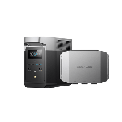 Kit power station DELTA 2 con caricabatterie da alternatore Alternator Charger Plus 1000 EcoFlow