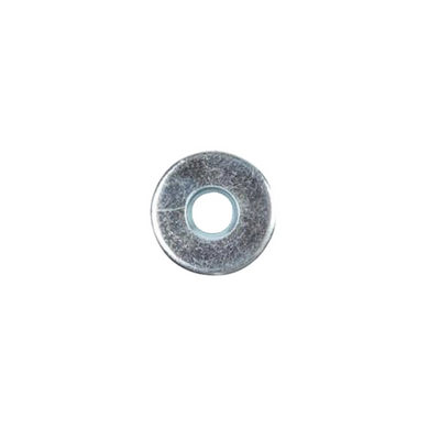 Contropiastra zincata da avvitare diametro 15 mm foro 4 mm, blister 4 pezzi
