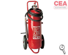 Wheeled powder fire extinguisher 30 Kg CEA Estintori