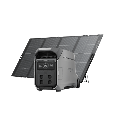 Generatore solare DELTA Pro 3 con pannello solare portatile 400 W EcoFlow