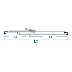 Ratchet lashing strap ABS 20040/32 10.000/75 SpanSet
