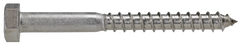 A2 stainless steel hex head wood screw UNI704 DIN571 Unifix