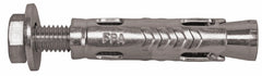 Plug with hex head screw and stainless steel A4 body Unifix