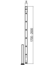 ANCORAGGIO STANDARD SCALA (FINO A 20cm) 00379A CSC Edilizia