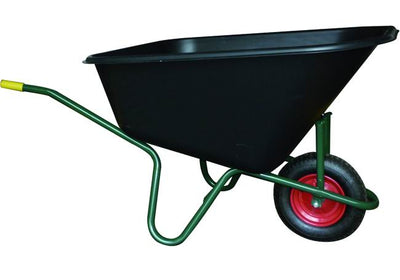 Carriole Vigor Big 1-Ruota Vasca Nera Plastic 240 L