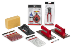 Tool kit for tilers with tile cutter Hobby-40 Rubi