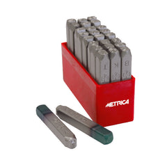 Professional punches alphabet set Metrica