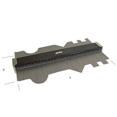 Professional hardened steel contour gauge Metrica