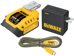 USB Charger Adapter 18V, DeWalt DCB094K-QW