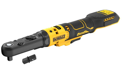 Cricchetto attacco quadro Maschio 1/2" + 3/8", motore brushless, testa sigillata, Coppia max 102 Nm - solo corpo macchina DCF510N-XJ DeWalt