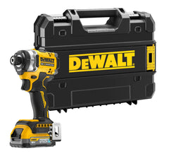 مفك صدمات مدمج بـ 3 أوضاع 18V XR بمحرك Brushless بمقبس 1/4" DCF860NT-XJ DeWalt
