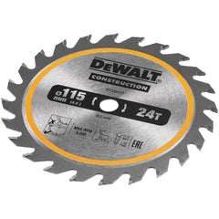 Hoja de sierra circular de construcción a batería - Entramado 115mm 24T DT20420-QZ DeWalt