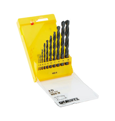 Set di Punte HSS-R DIN 338 per Metallo DeWalt DT5911-QZ