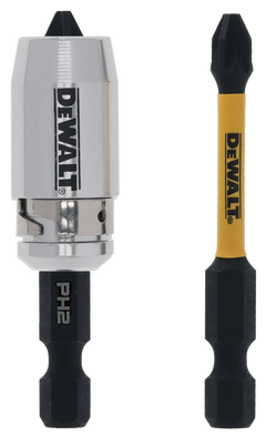 طقم لقمتين Impact Torsion مقاس PH2 مع مقبس مغناطيسي DeWalt DT70536T-QZ