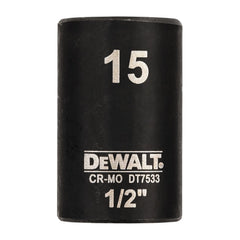 Nasadka udarowa krótka 1/2" 15 mm DeWalt DT7533-QZ