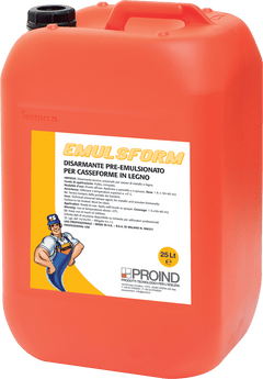 Pre-emulsified release agent for timber formwork Emulsform Proind