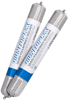 Sellador de poliuretano elástico pintable en bolsa de 600 ml Giuntoflex Proind