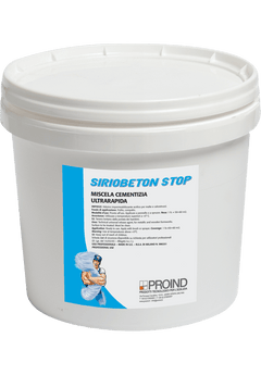 Ultra-rapid cement mix Siriobeton Stop Proind