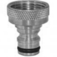 Chrome-plated hose tail connector Bonfante