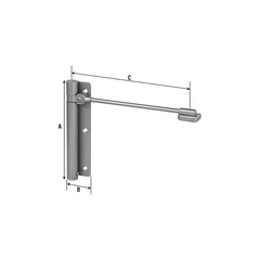 Door closer Ercole