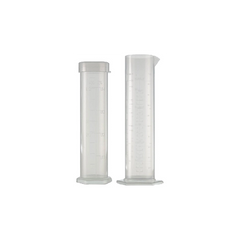 Graduated fuel-mix cylinder