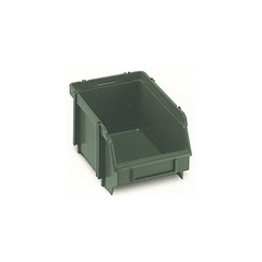 حاوية تخزين بفتحة أمامية Union Box A 104x165x76 mm خضراء