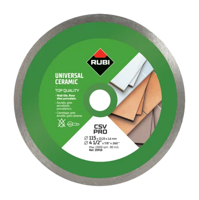 Rubi Disco diamantato universale ceramica CONTINUO_CSV