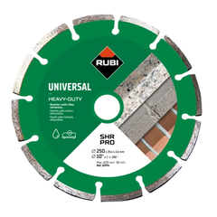 Universal segmented diamond disc for building materials (SHR) Rubi