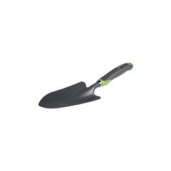 Garden trowel with dual-material handle