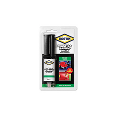 Two-component acrylic adhesive for plastic Plastica Rapido Mixer 25 ml Bostik