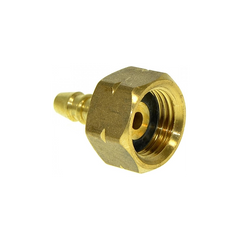 LPG fitting with swivel nut