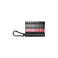 Set of 10 Torx Impact bits