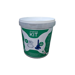 Self-levelling spacer kit for tilers