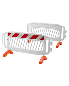 Polyethylene barrier with adjustable feet XTRSB Rototec