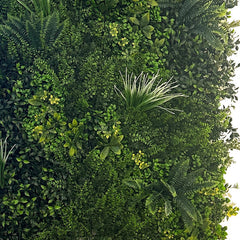Panel for artificial vertical garden, mixed leaf, 1 x 1 m Verdelook