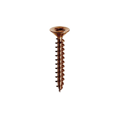 Tornillos "panelvit" bronceados